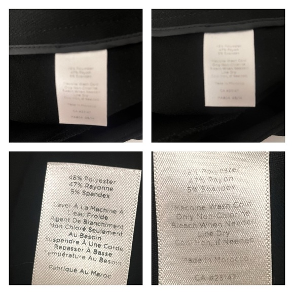 TALBOTS DRESS PANTS SIZE 2P PETITE BLACK - Picture 4 of 13